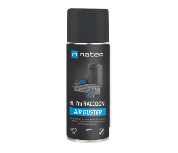 Natec SPRĘŻONE POWIETRZE RACCOON AIR 400 ML - 1480391 - zdjęcie